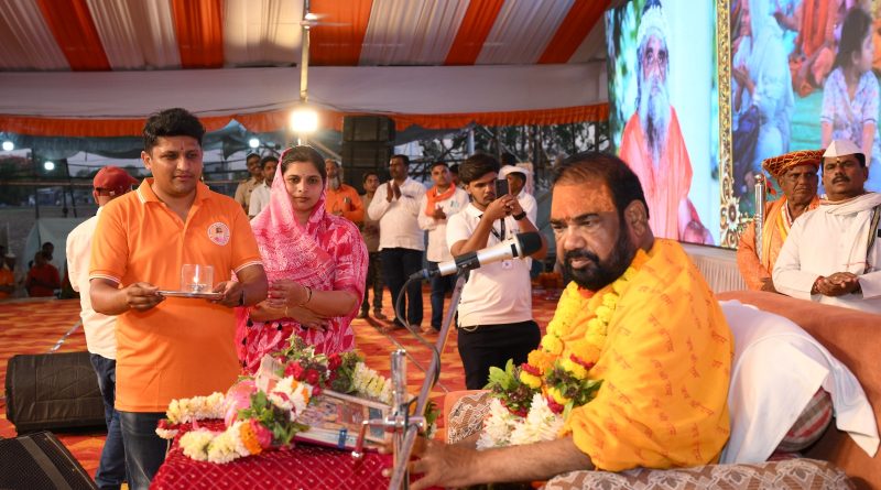 रामकथा म्हणजे संस्कारांची शिदोरी ; बंधुप्रेमातूनच देशाची अखंडता अबाधित राहील : रामराव ढोक महाराज   { रामायणाचार्यांच्या रसाळ वाणीतून जीवनमूल्यांवर अमृतवर्षाव }
